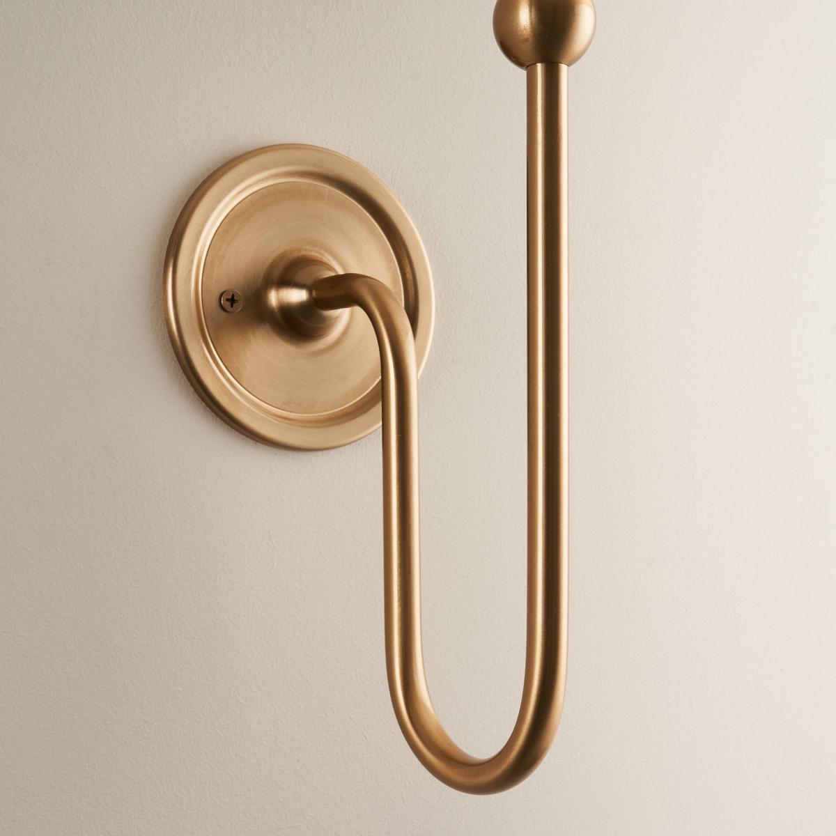 Santiago Wall Light Fitting - Aged Brass – image 4