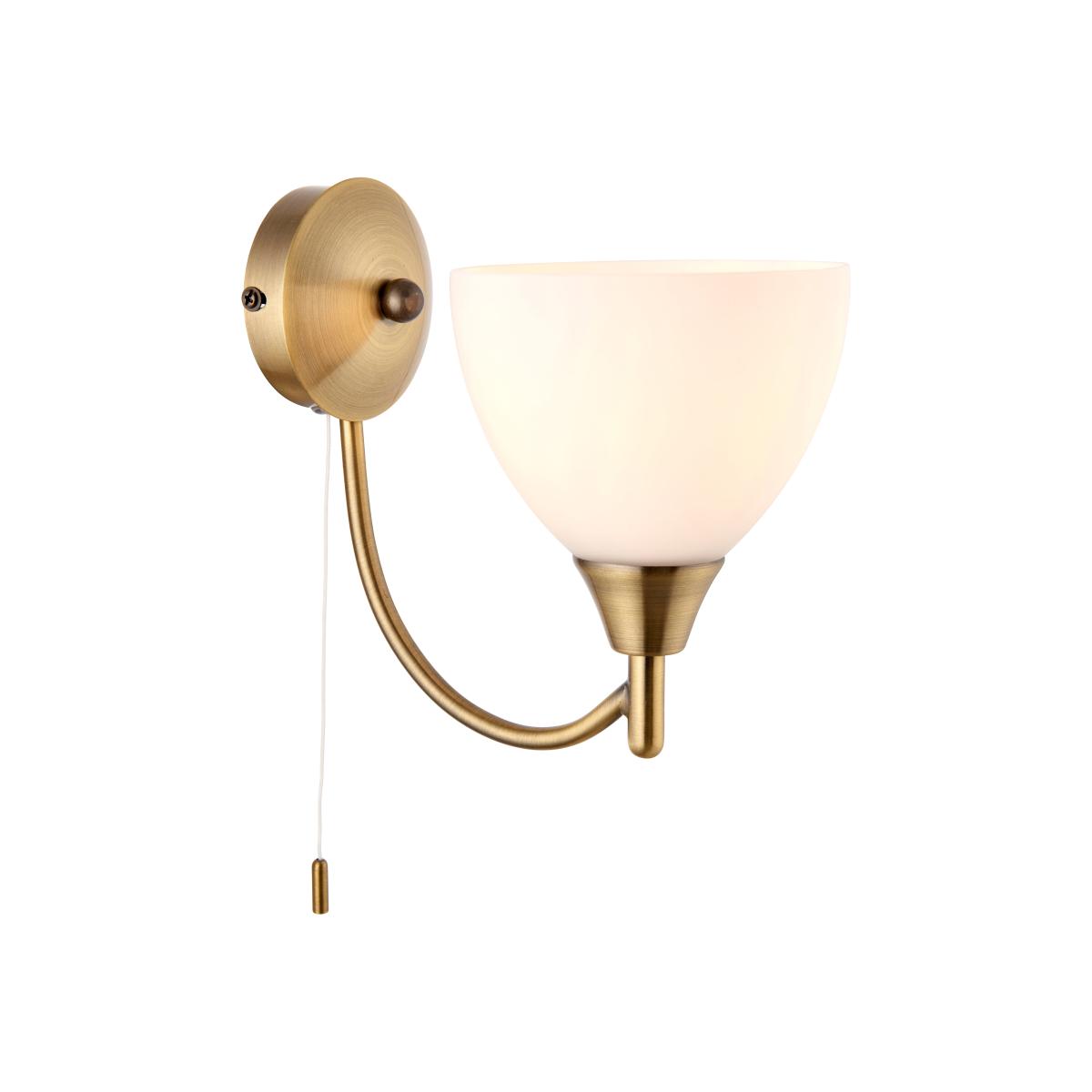 Alton Wall Light - Antique Brass