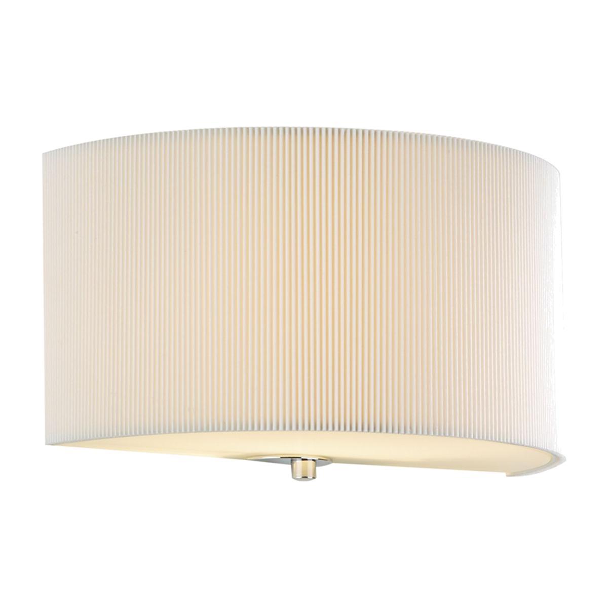 dar lighting ZAR0133 Zaragoza Wall Bracket Cream Complete with ZAR1233
