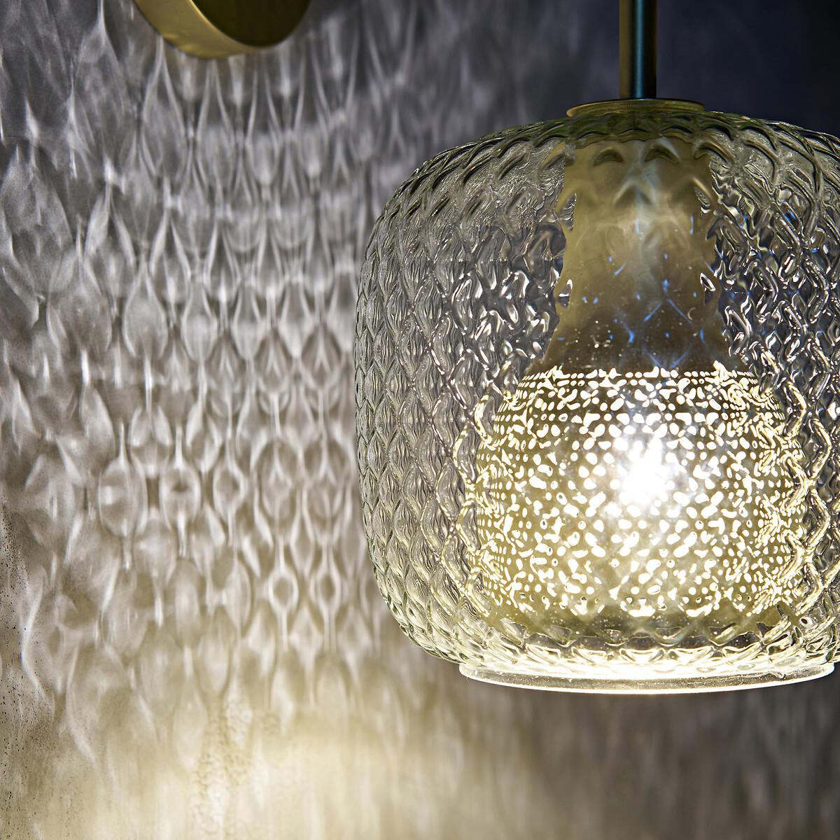 Mistinguett Textured Glass & Metal Wall Light – image 10