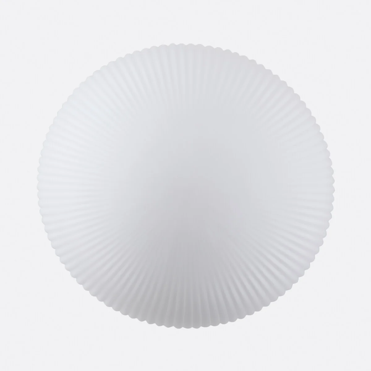 Loulou Ceiling Or Wall Light in Grooved Opaline Glass, Diameter 33cm – image 5