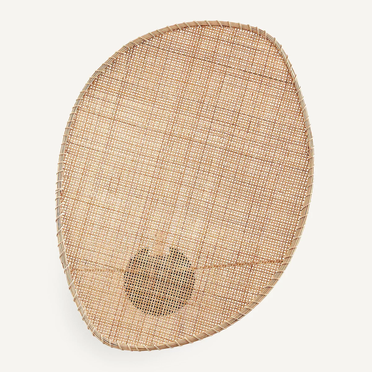 Canopee Large Wall Light by E. Gallina in Rattan & Metal – image 2