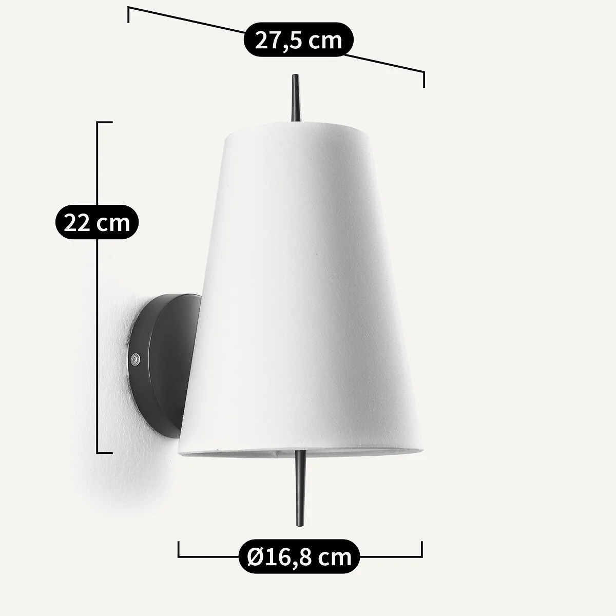 Jouanico Metal Wall Light – image 6