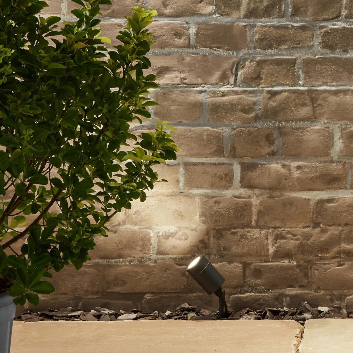 Dark Grey Directional Outdoor Ground Spike Light – image 2