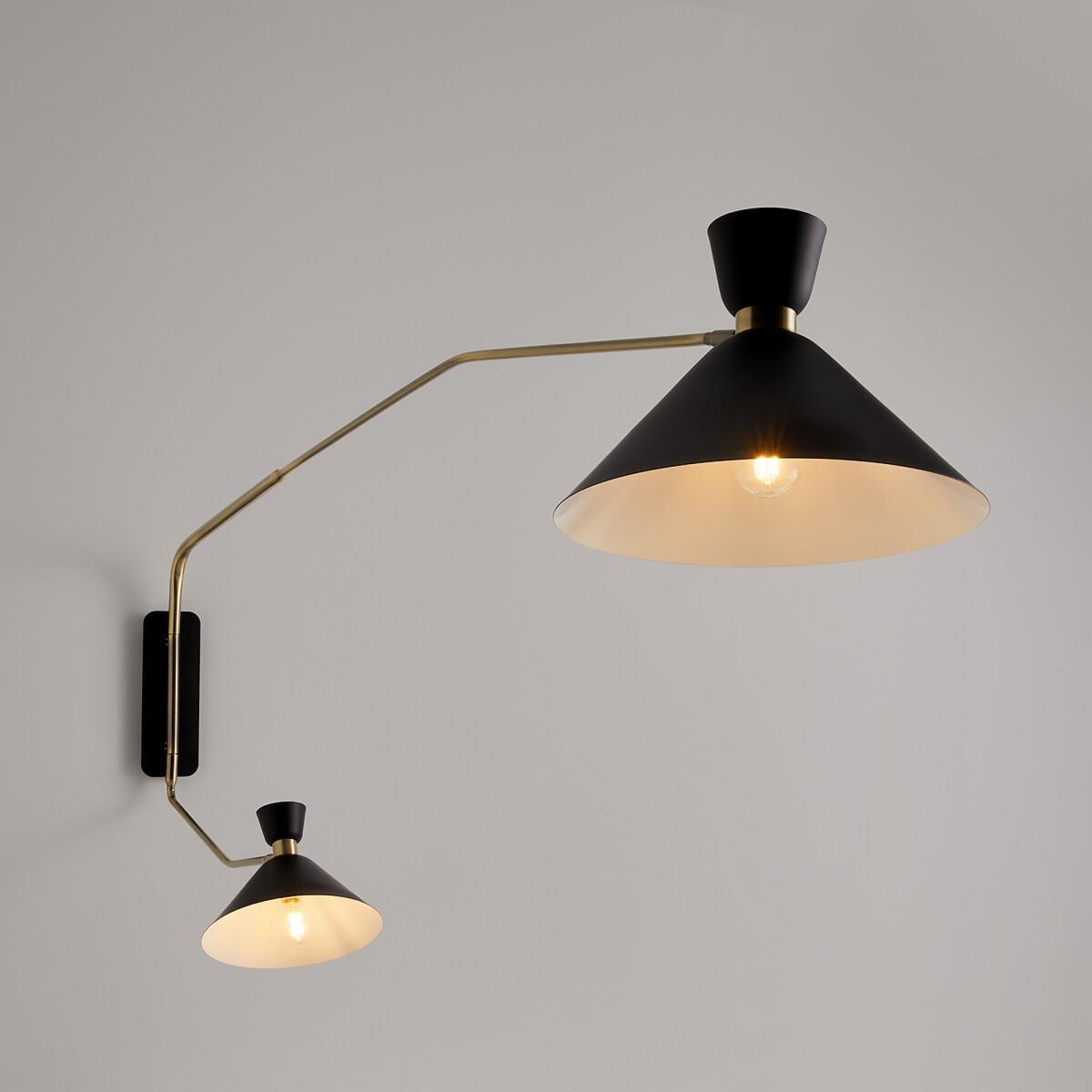 Zoticus XL Double Wall Light in Aged Brass – image 2
