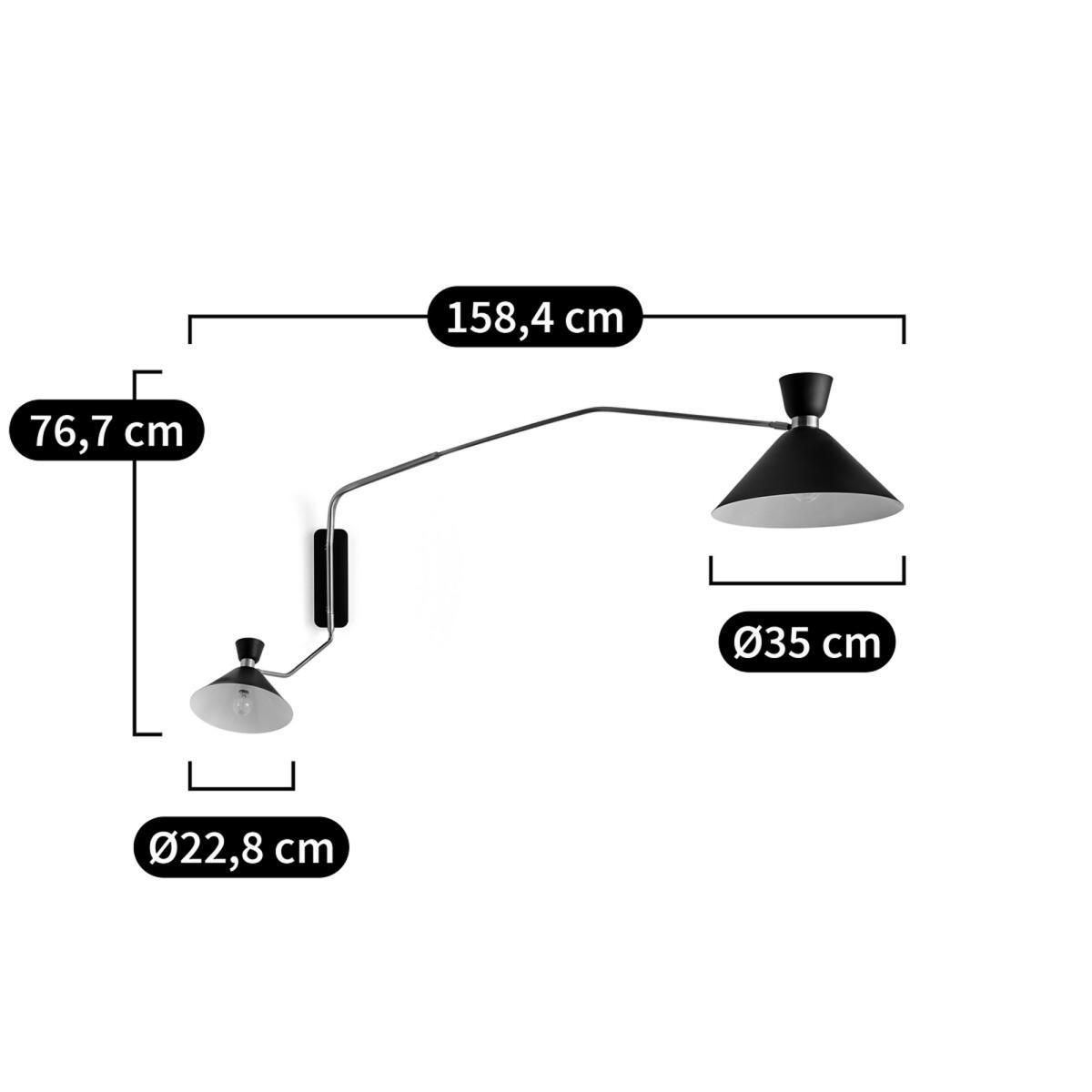 Zoticus XL Double Wall Light in Aged Brass – image 6
