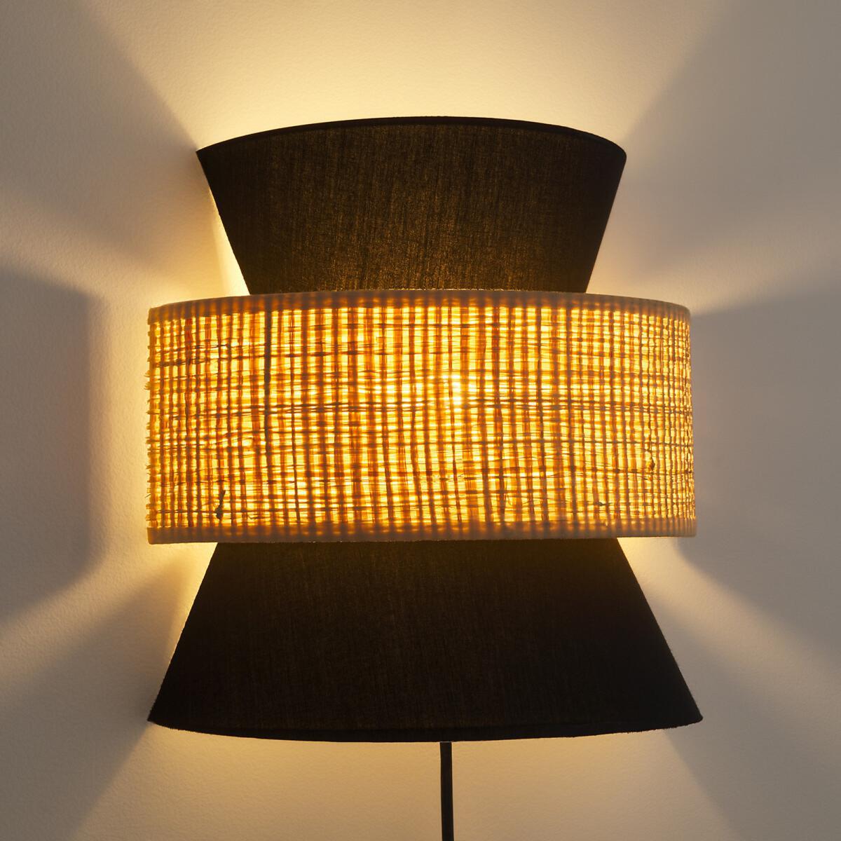 Dolkie Woven Panel Wall Light – image 2