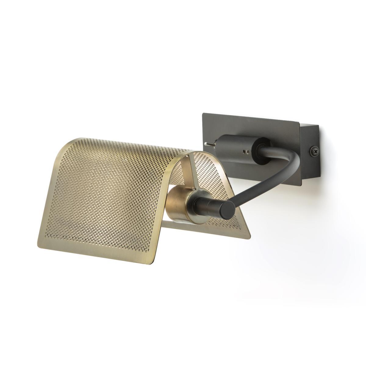 Darja Contemporary Wall Light in Perforated Metal – image 3
