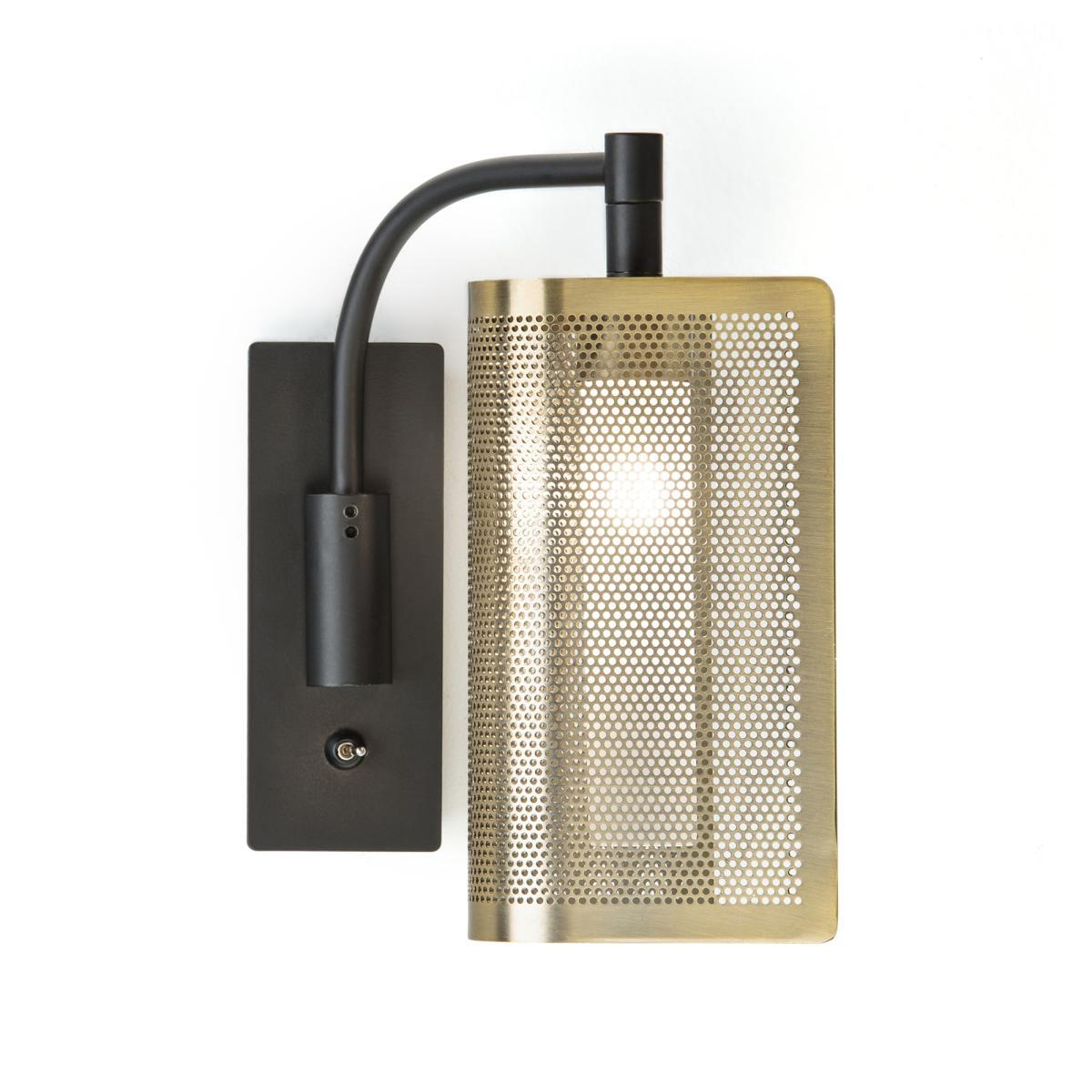 Darja Contemporary Wall Light in Perforated Metal – image 5