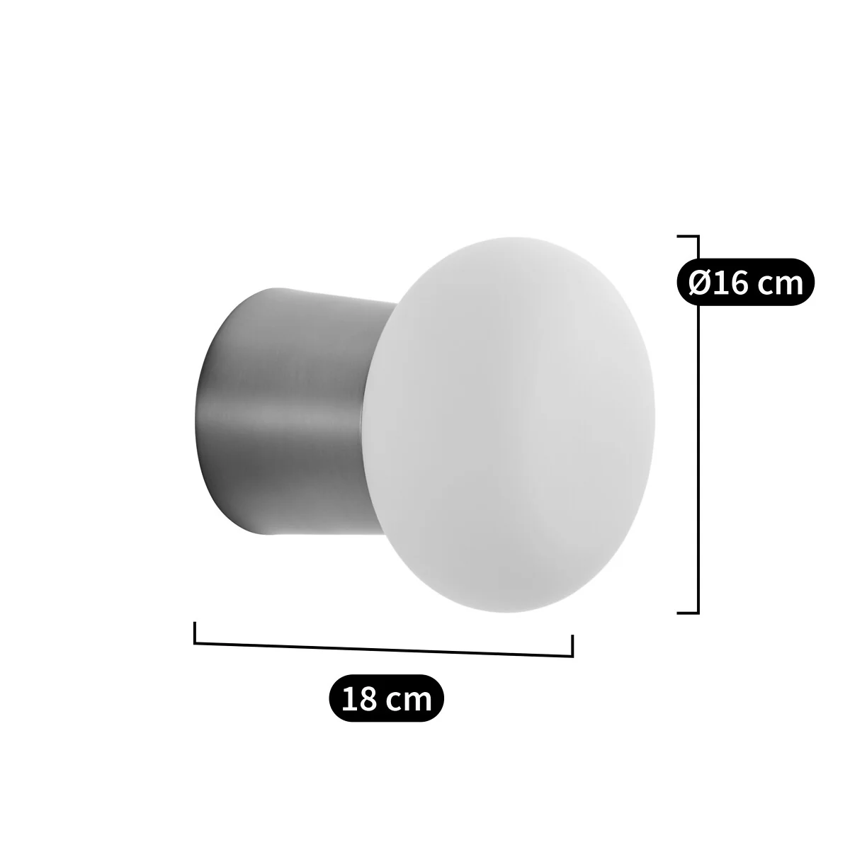 Faith Small Opaline Wall Light – image 6