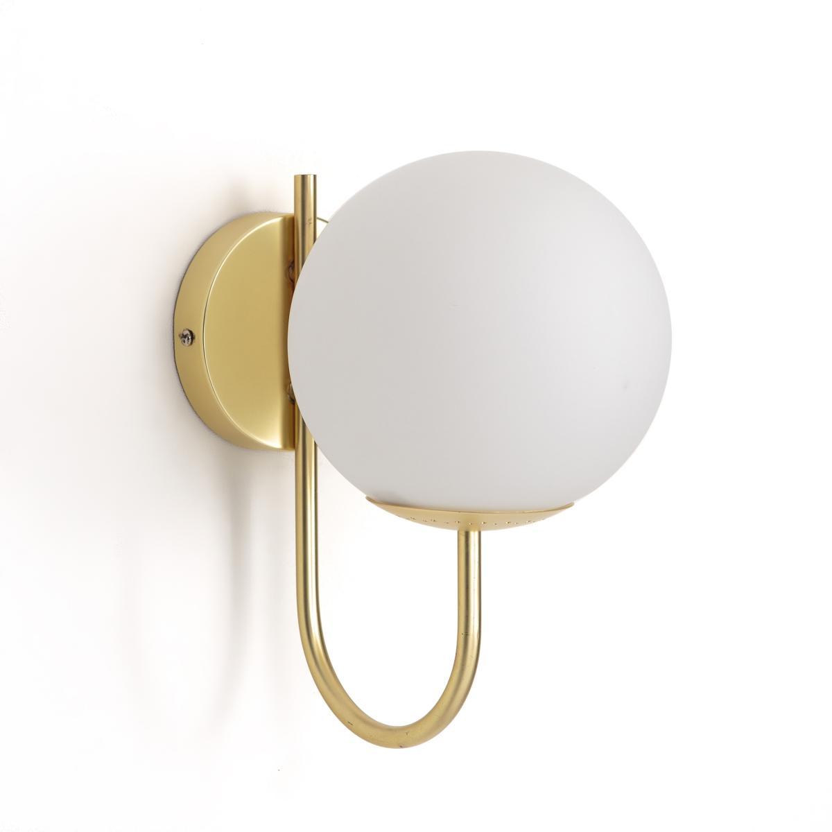 Moricio Wall Light in Glass & Metal – image 2