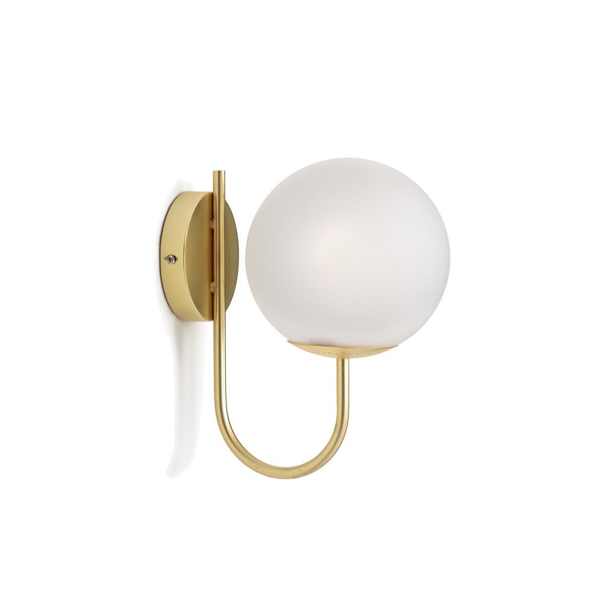 Moricio Wall Light in Glass & Metal – image 1