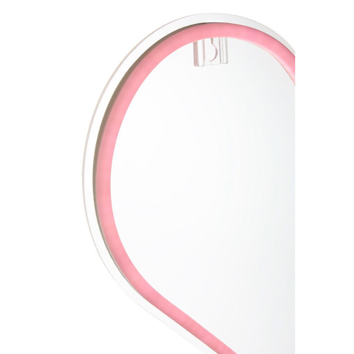 Neon Pink Heart Wall Light – image 3