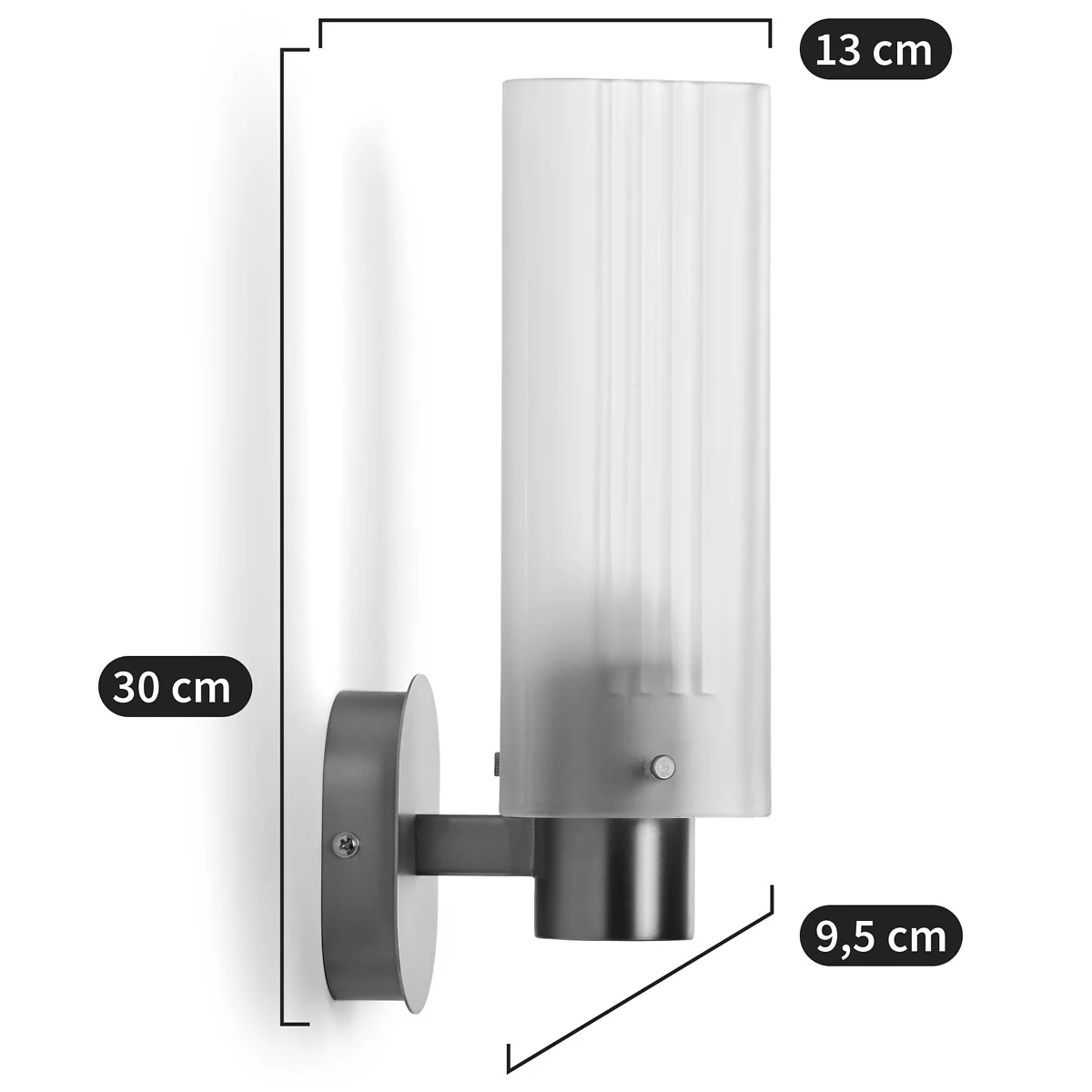 Strozzi Glass/Metal Wall Light, Designed By Emmanuel Gallina – image 4