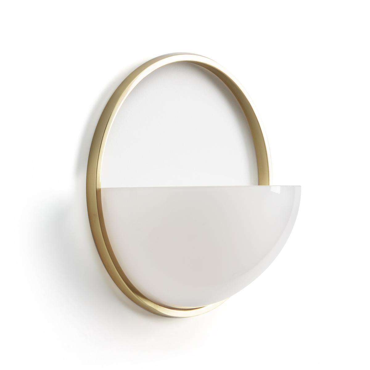 Aurore Retro Wall Light in Metal & Opaque Glass – image 2