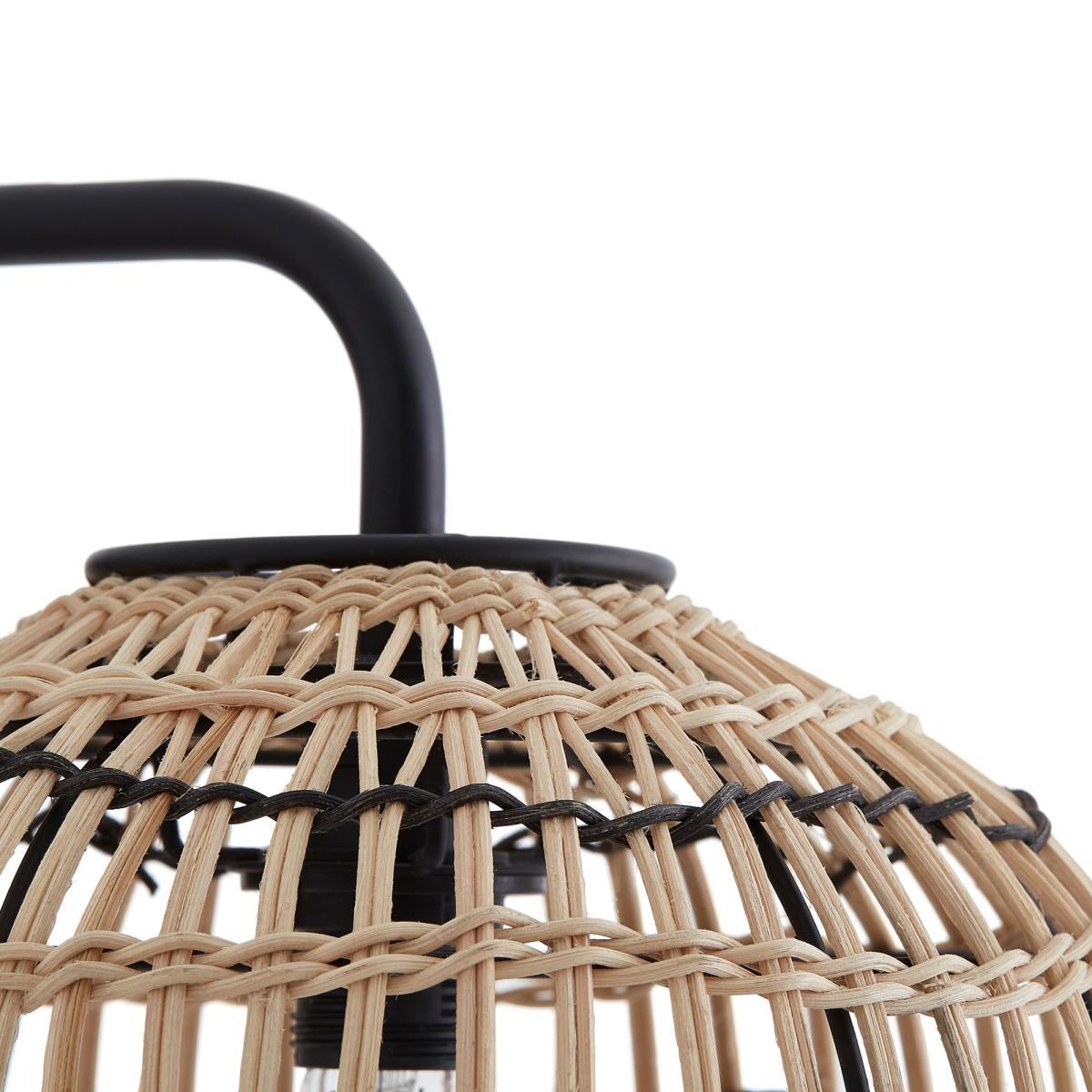 Martaban Wall Light in Rattan & Metal – image 4