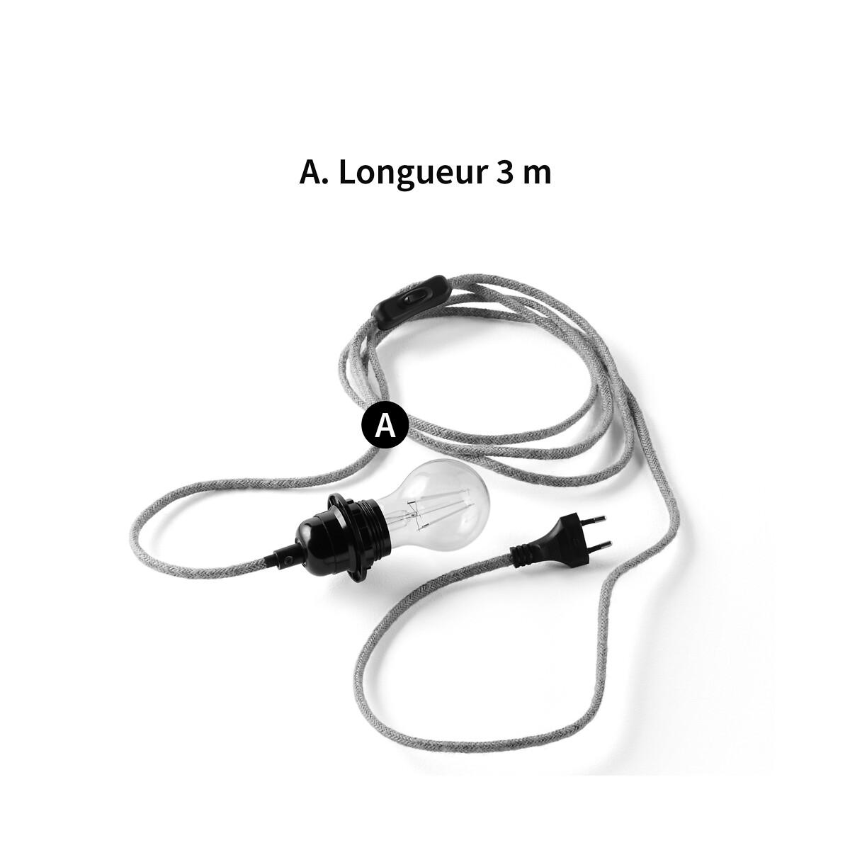 Baulind Electric Cable for E27 Wall Lamp – image 6