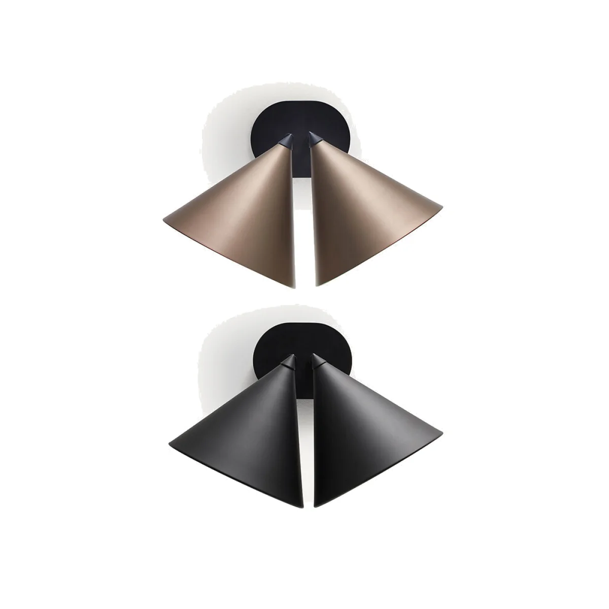 Moke Double Cone Wall Light – image 1