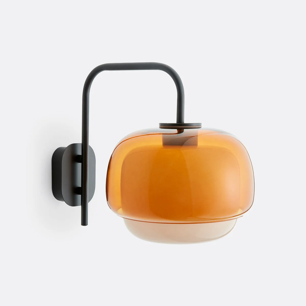 Kinoko Coloured Glass and Metal Wall Light – image 2