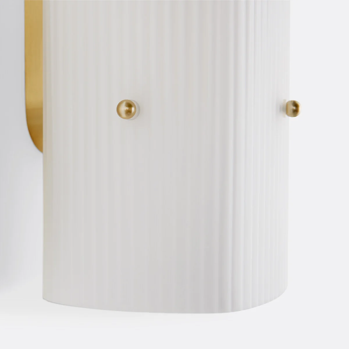 Danny Brass and Streaked Glass Wall Light – image 5