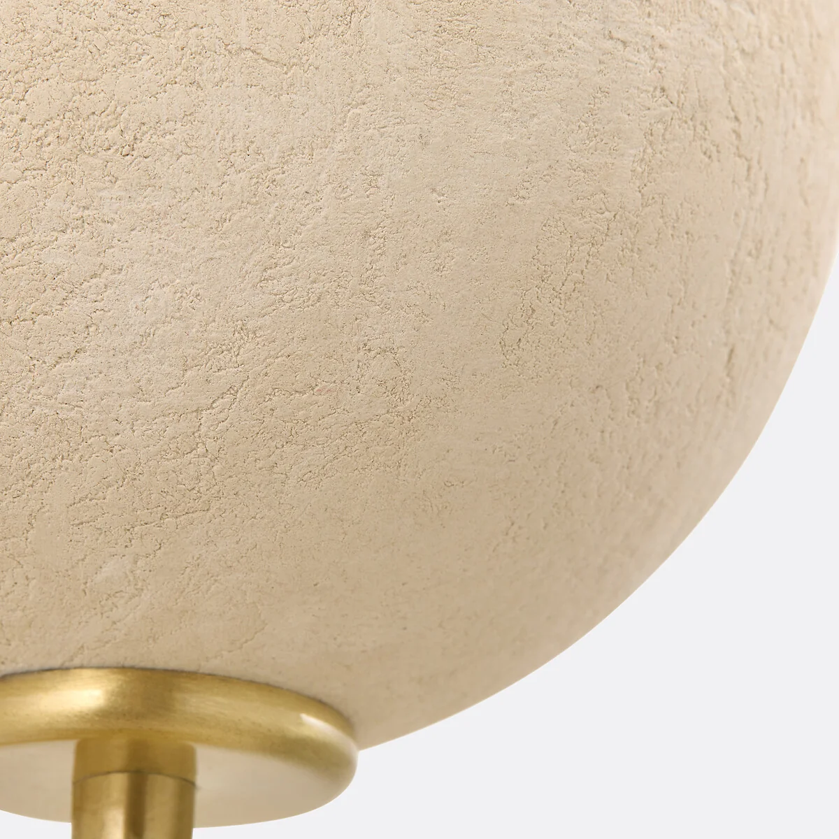 Bolodia Paper Mâché and Brass Effect Wall Light – image 6