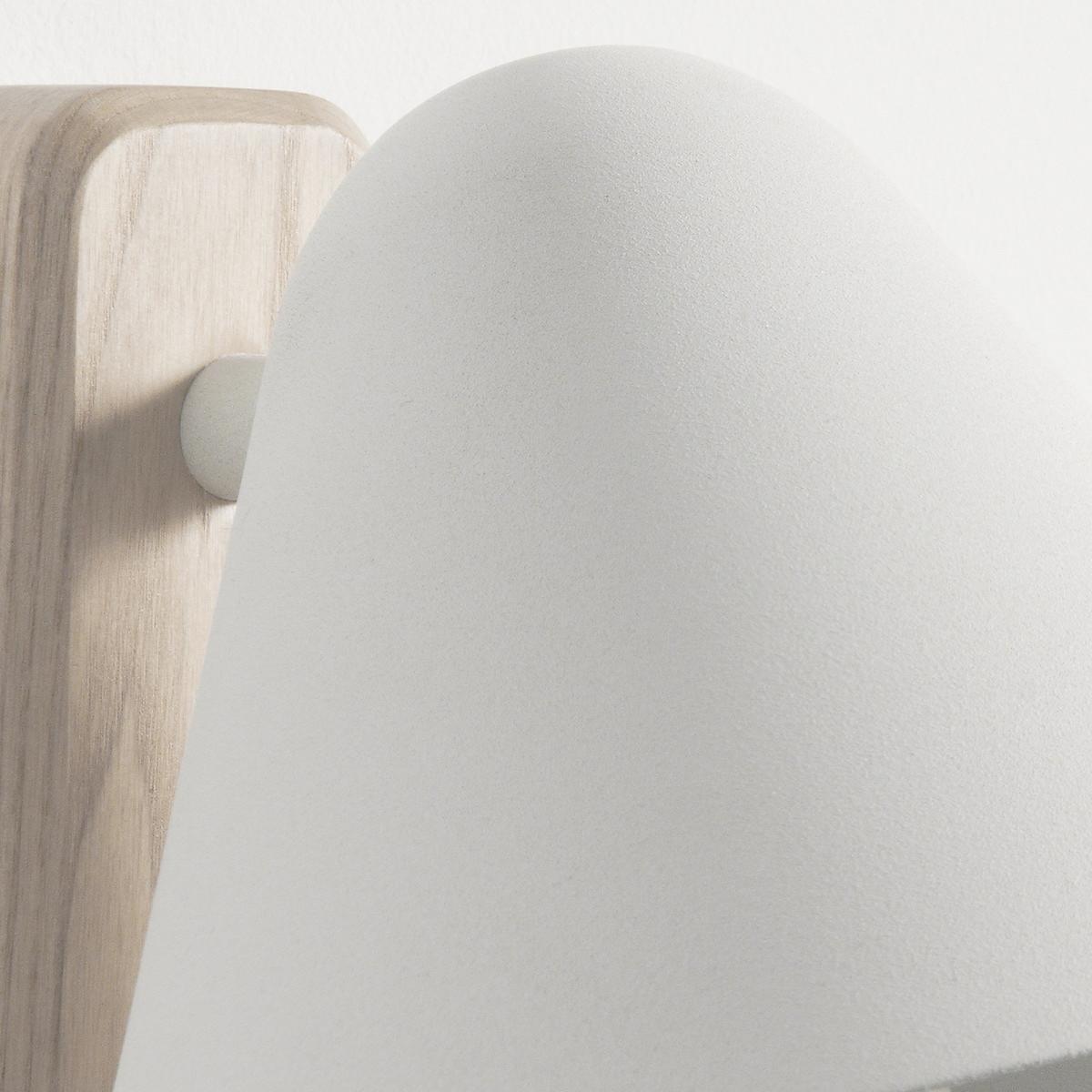 Cotapi Contemporary Wall Light in Ash & Metal – image 4