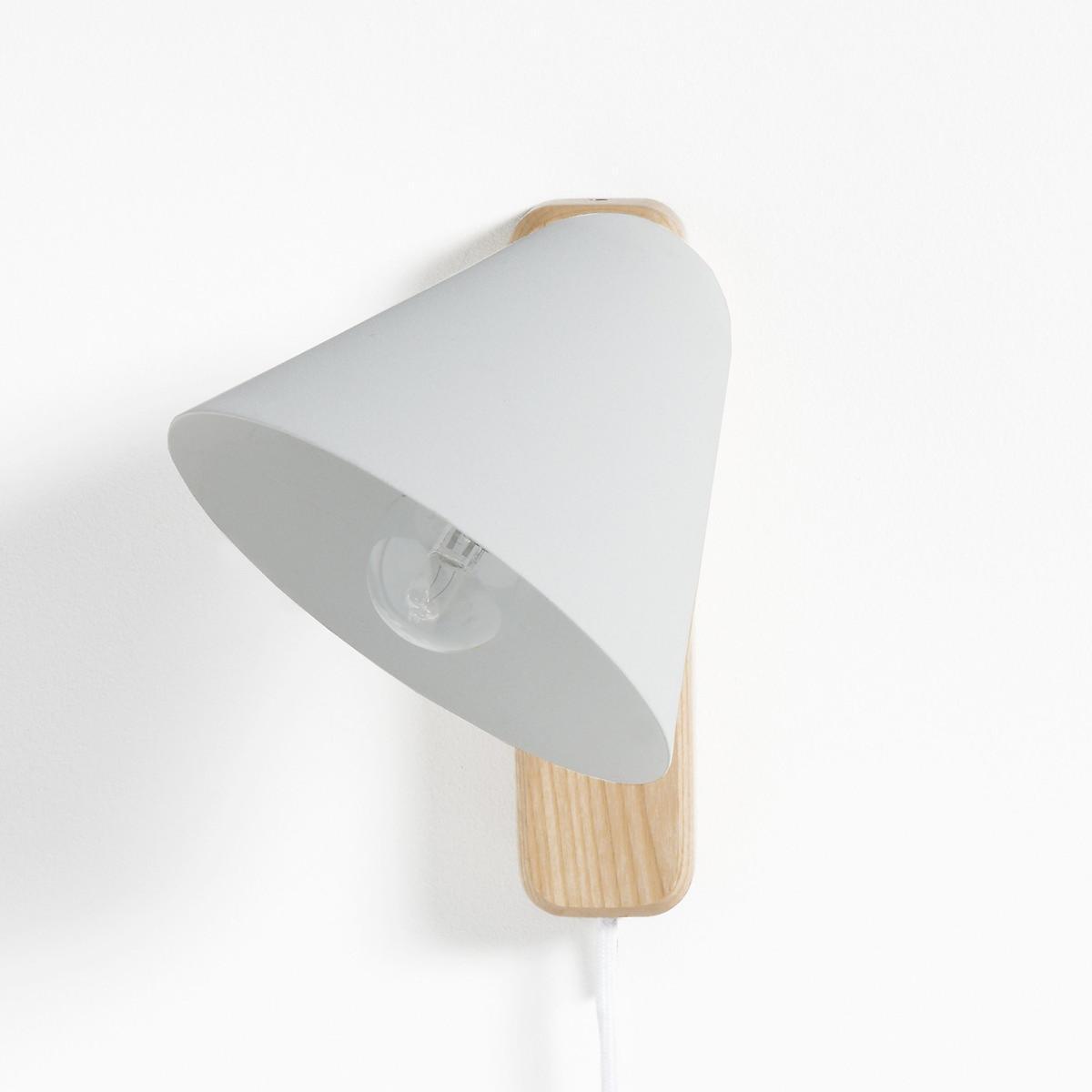 Cotapi Contemporary Wall Light in Ash & Metal – image 6