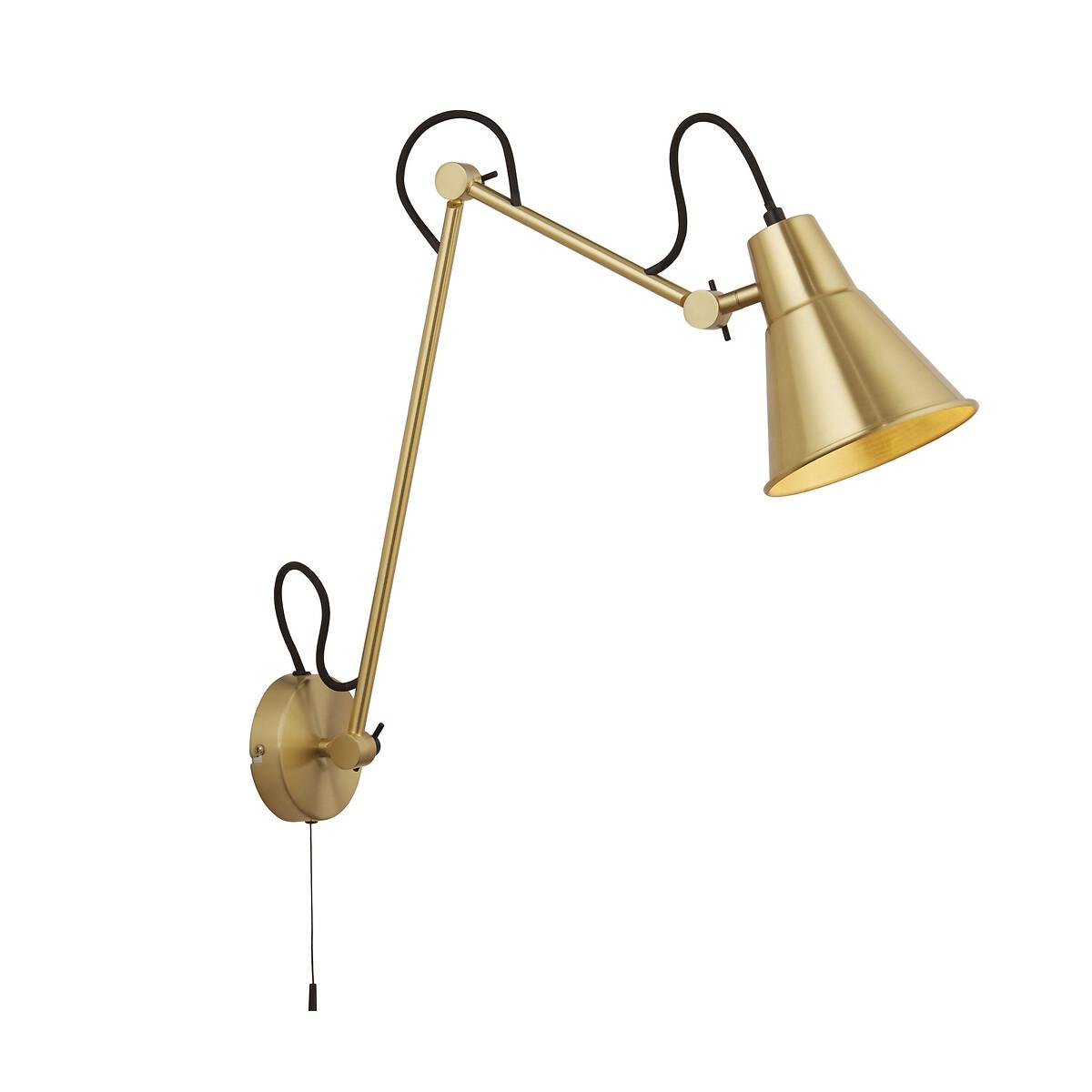 Brass Metal Swing Arm Wall Light – image 3