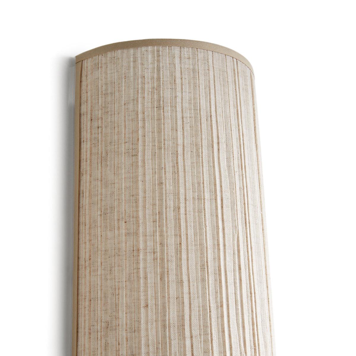 Jakoma Pleated Linen Wall Light – image 3