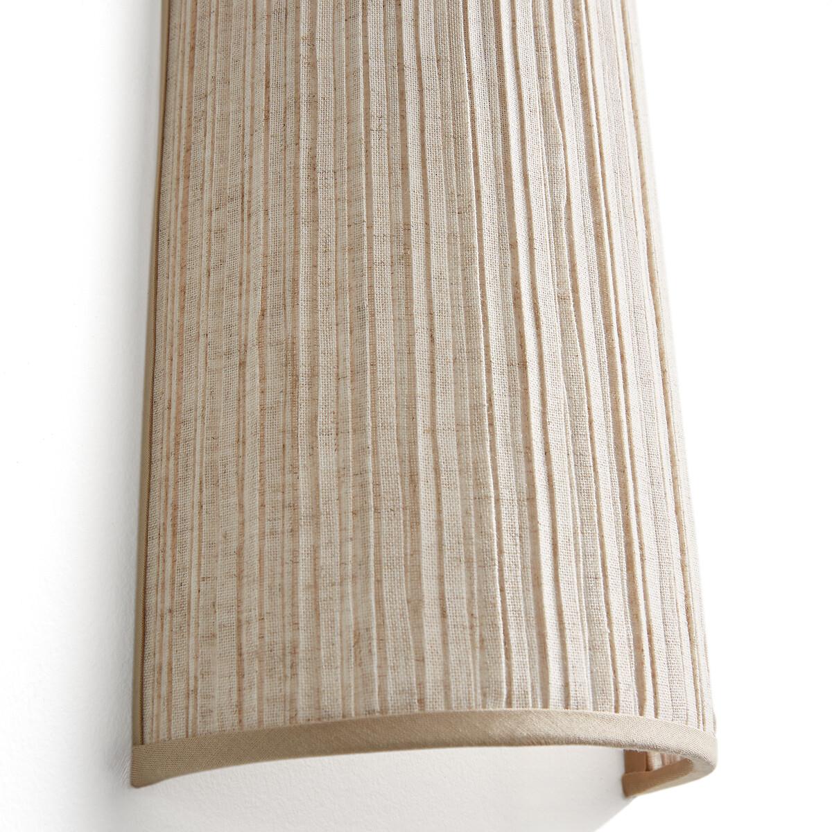 Jakoma Pleated Linen Wall Light – image 4