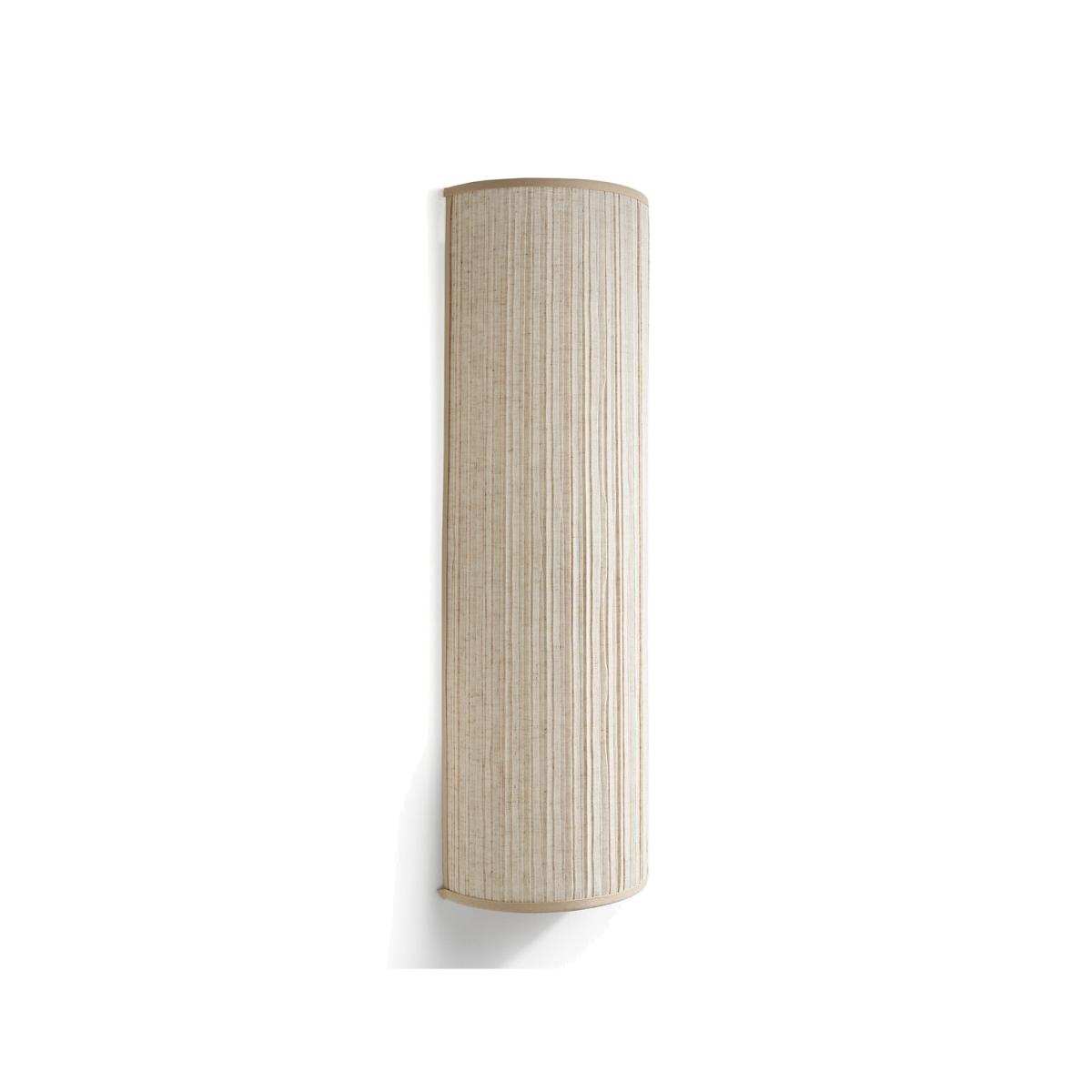Jakoma Pleated Linen Wall Light – image 1