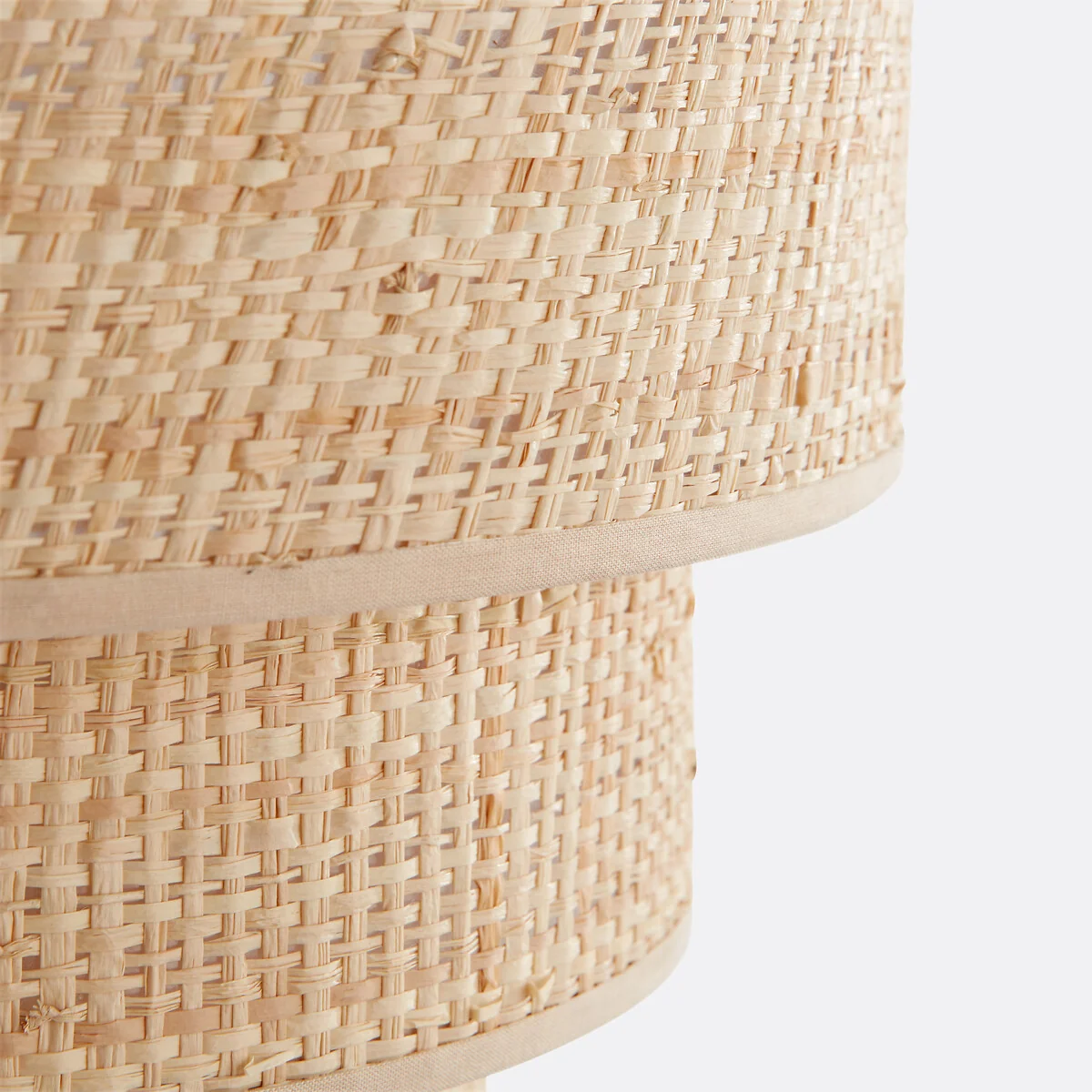 Dolkie Raffia Triple Level Wall Light – image 4