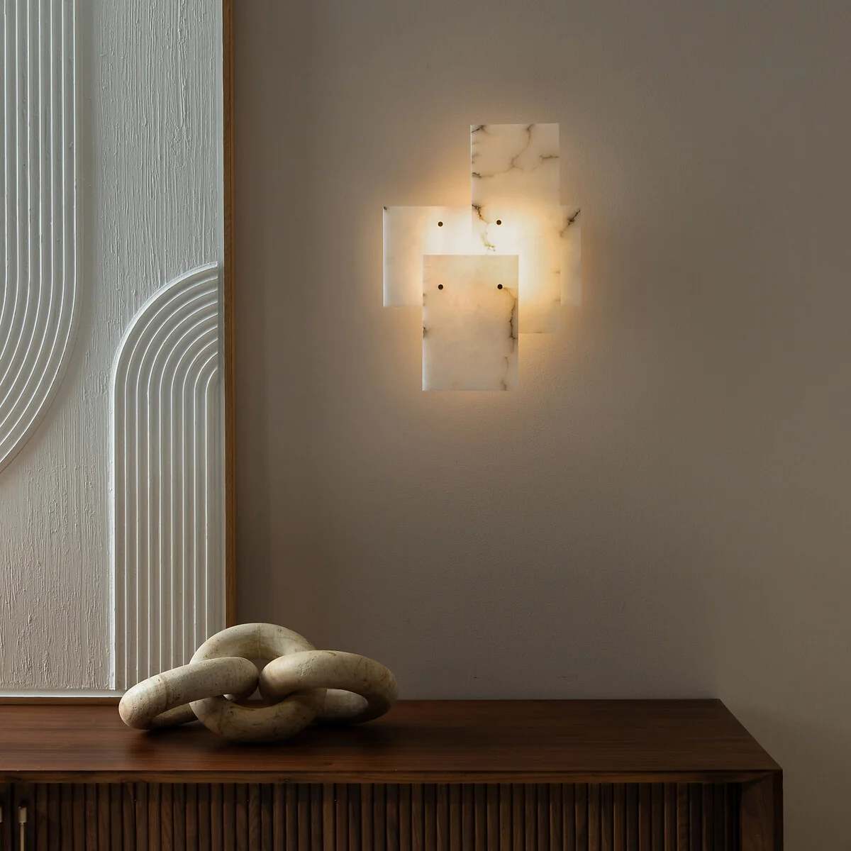 Calcea Alabaster Wall Lamp – image 3