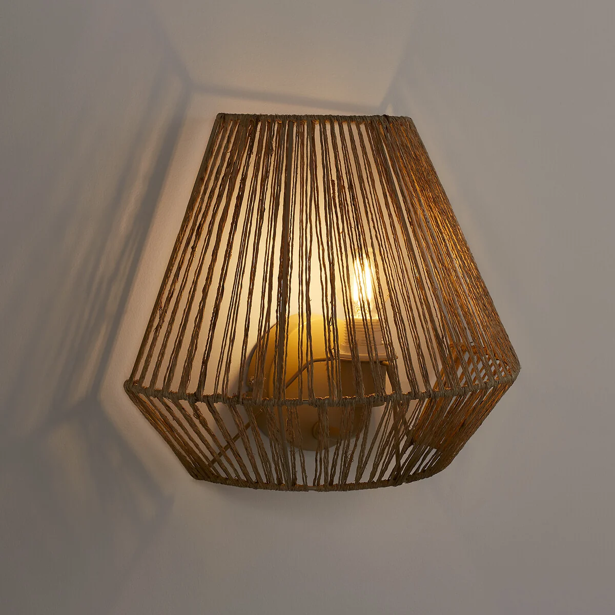 Yaku 25cm Hemp Wall Light – image 3