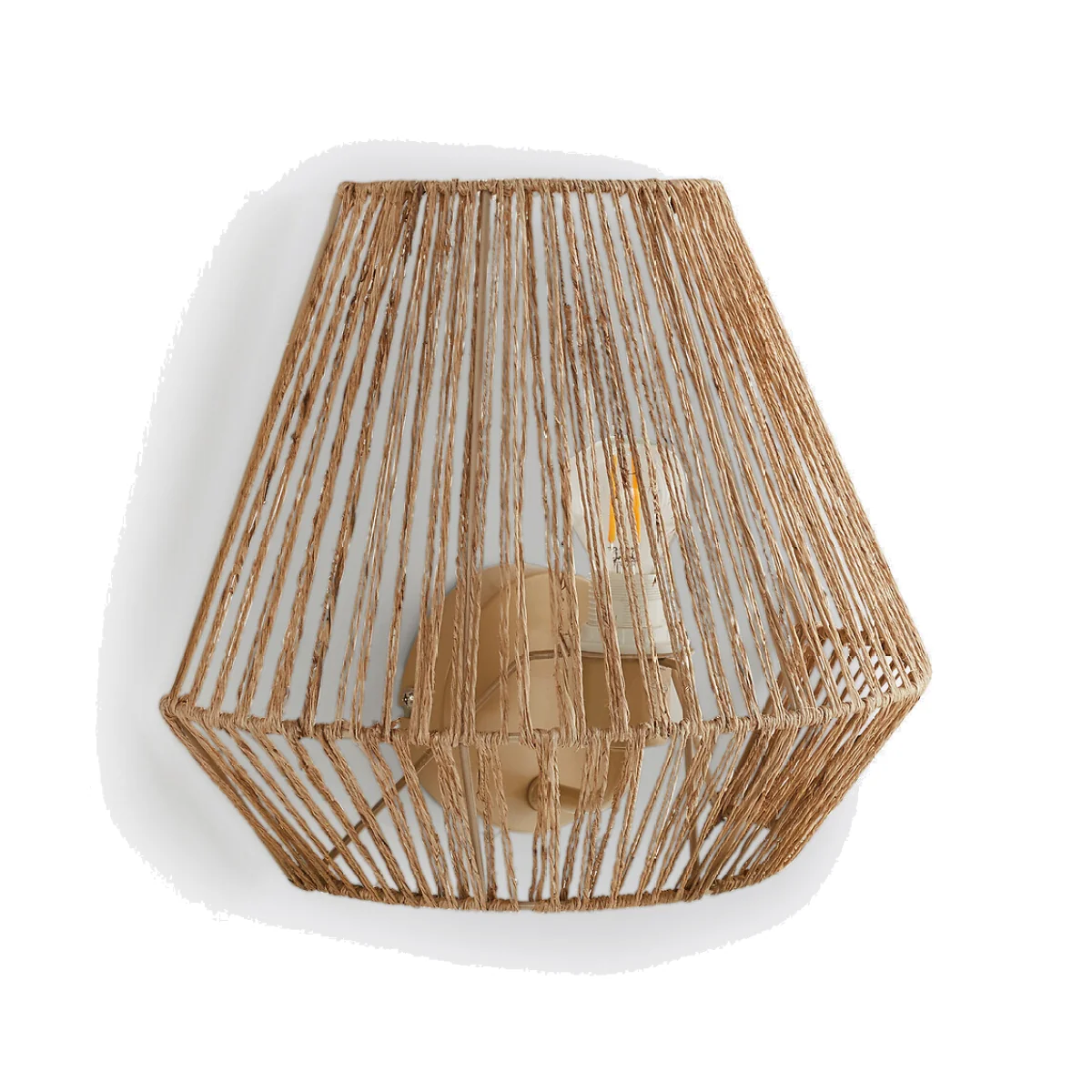 Yaku 25cm Hemp Wall Light – image 1