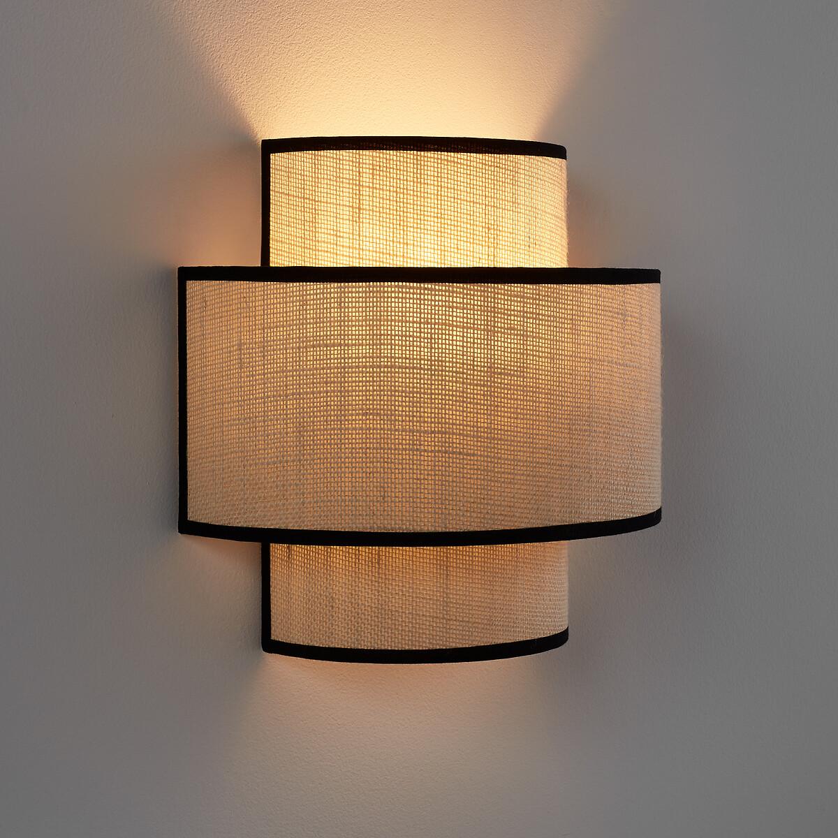 Come Double Wall Lamp in Jute – image 2