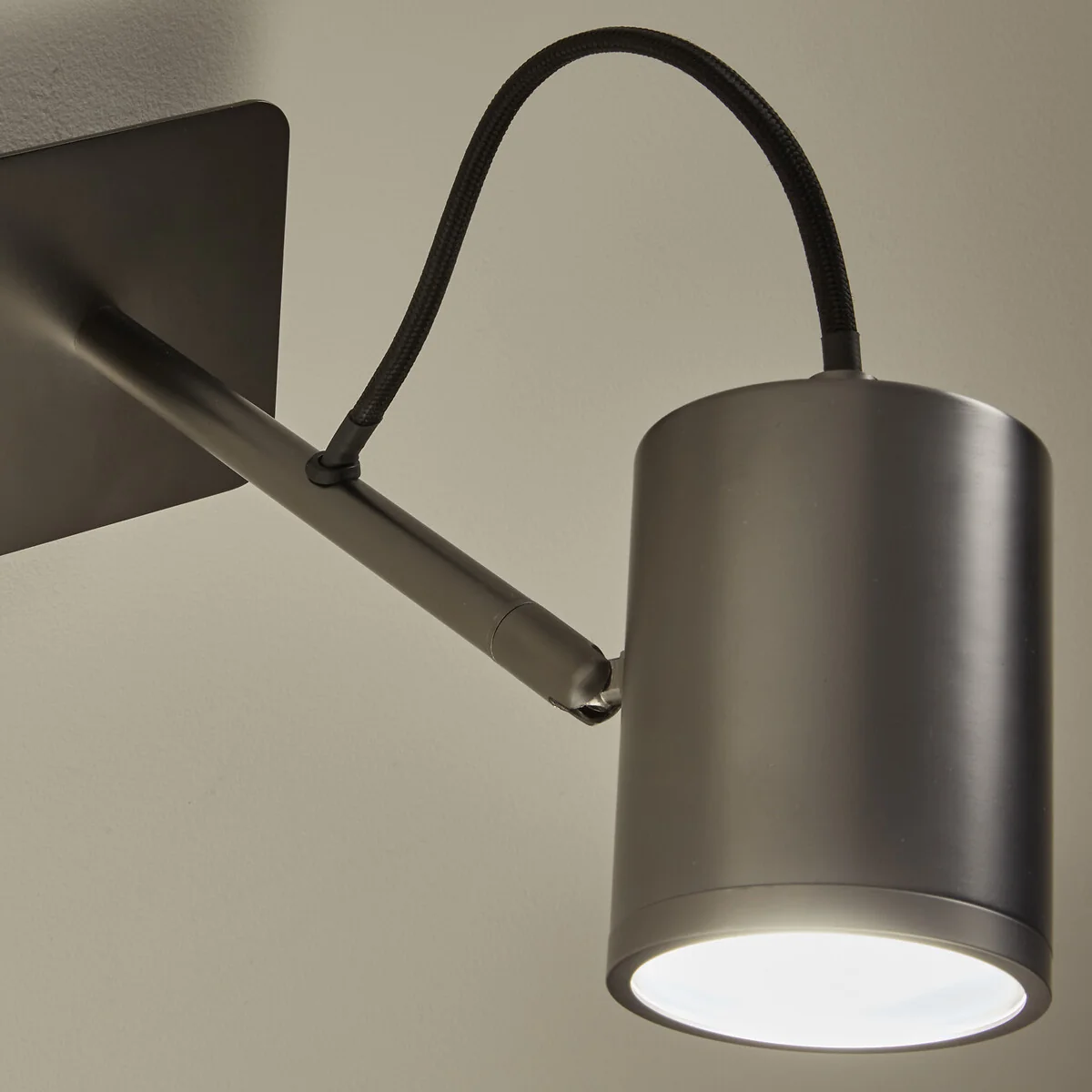 Girevole Graphite Adjustable Spotlight Wall Lamp – image 5