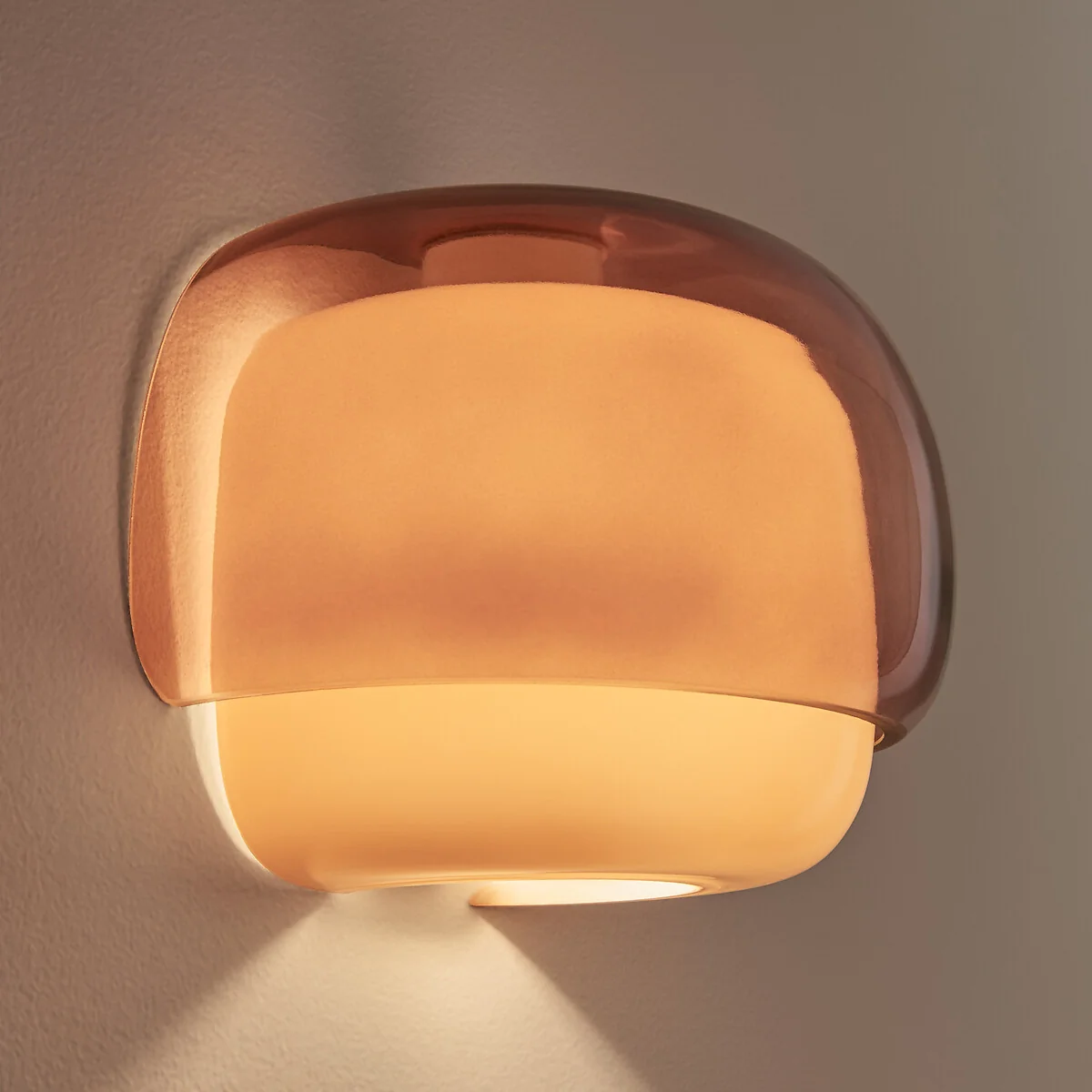 Kinoko Wall Light in Coloured Glass – image 2