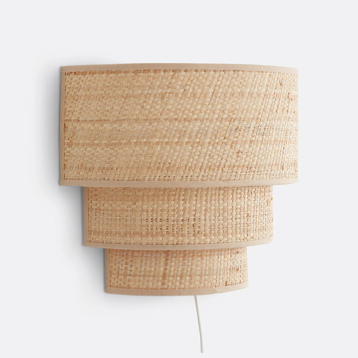 Dolkie Raffia Triple Level Wall Light – image 2