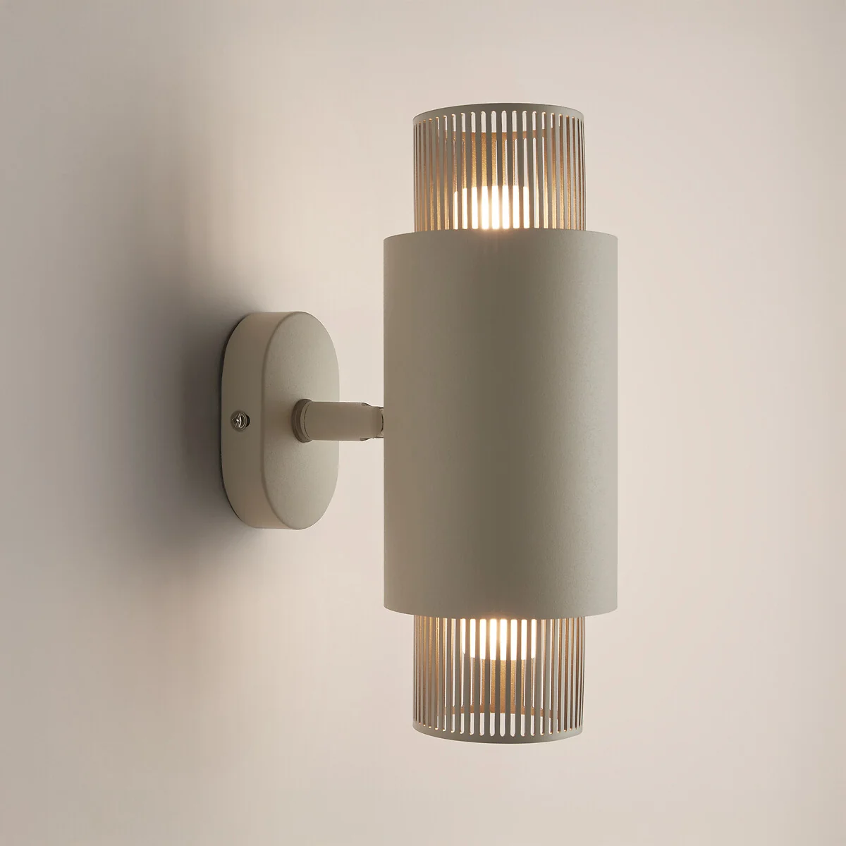 Leila Iron/Opaline Glass Double Articulated Wall Light – image 4