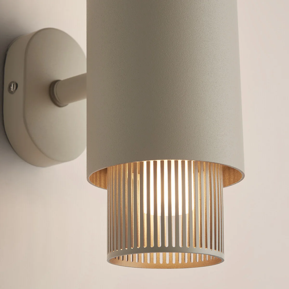 Leila Iron/Opaline Glass Double Articulated Wall Light – image 5