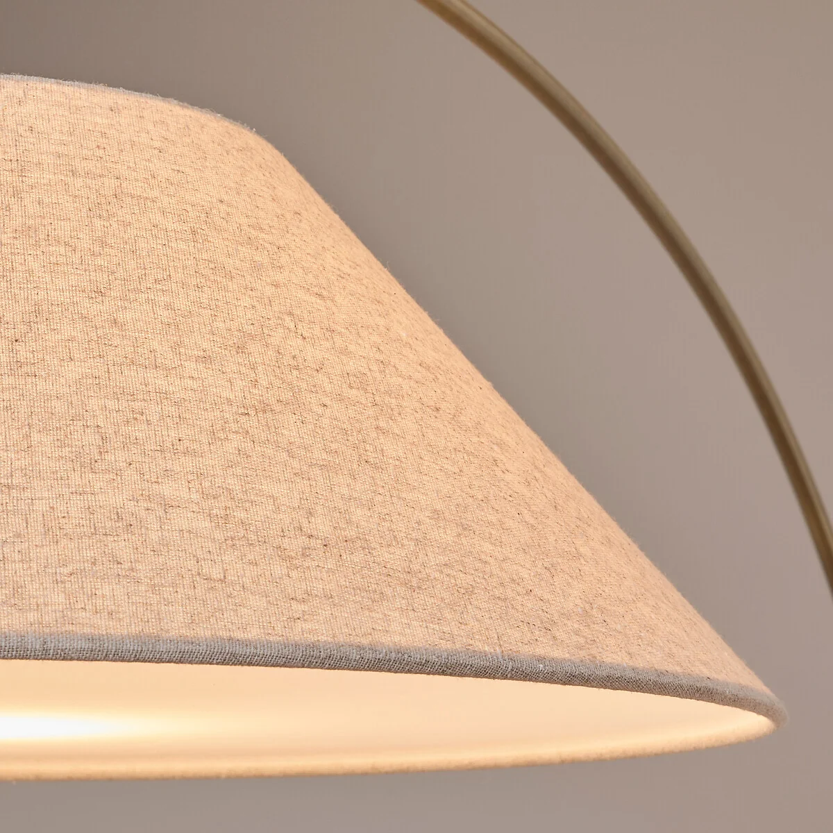 Nestwood Articulated Wall Light in Solid Oak and Linen – image 5