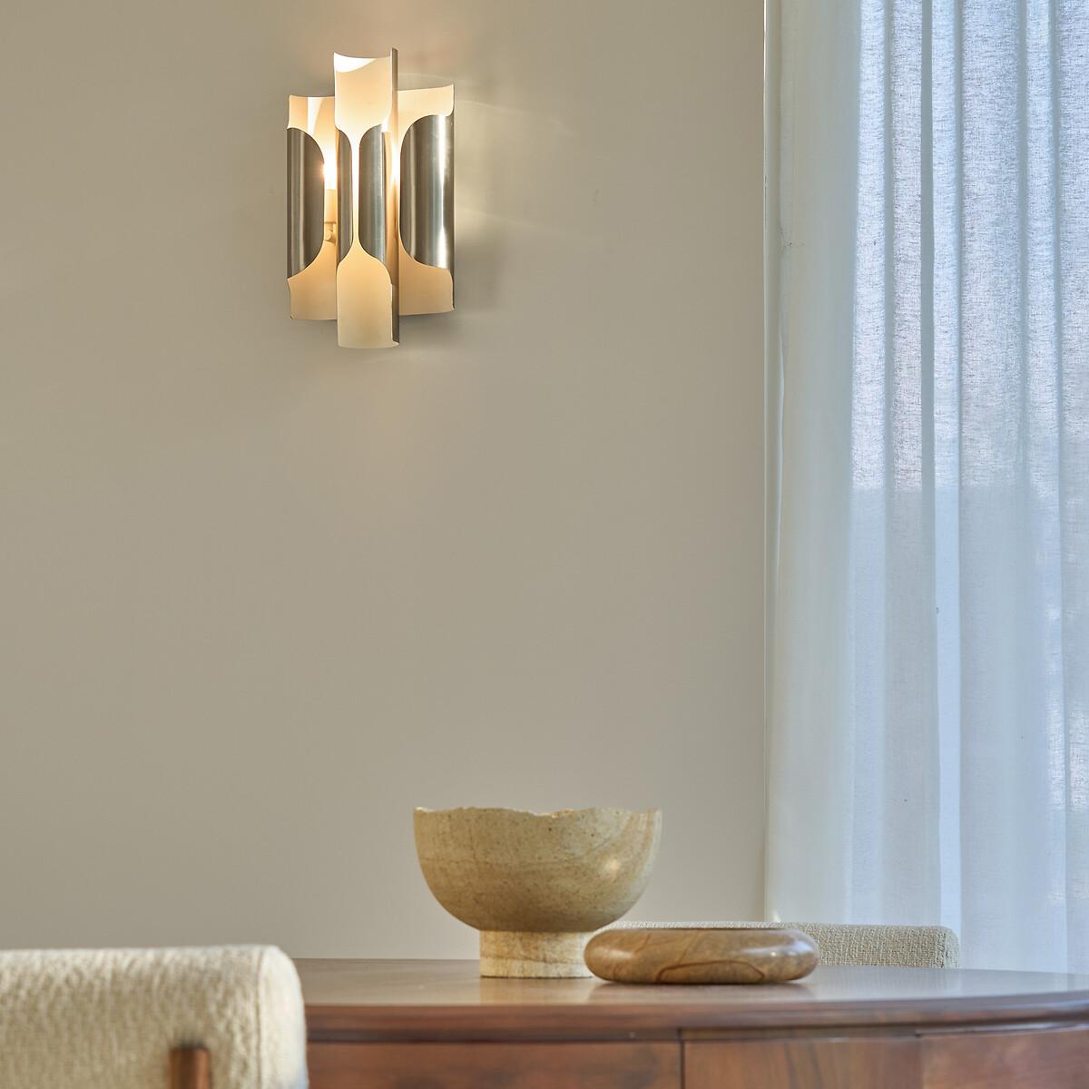 Henrio Satin Nickel Metal Wall Light – image 5