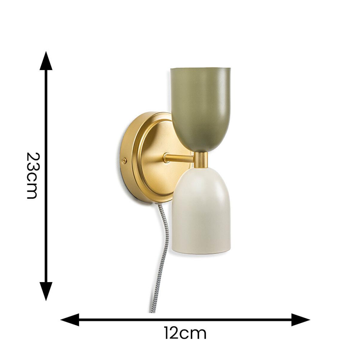 Up Down Plug In Wall Light – image 5