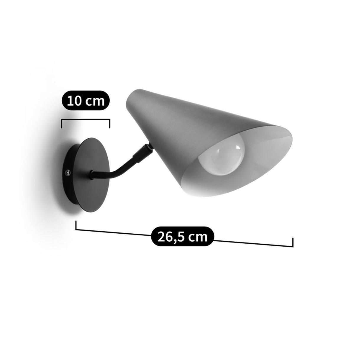 Baréa Contemporary Wall Light in Metal – image 8