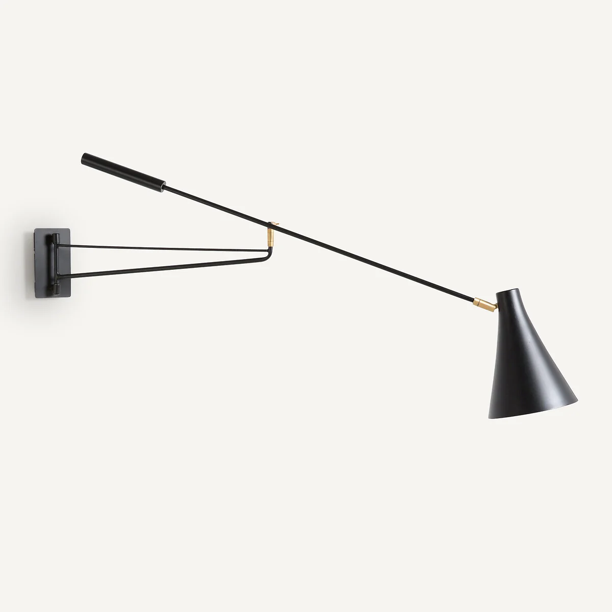 Jameson Articulated Matte Metal 1-Arm Wall Light – image 6