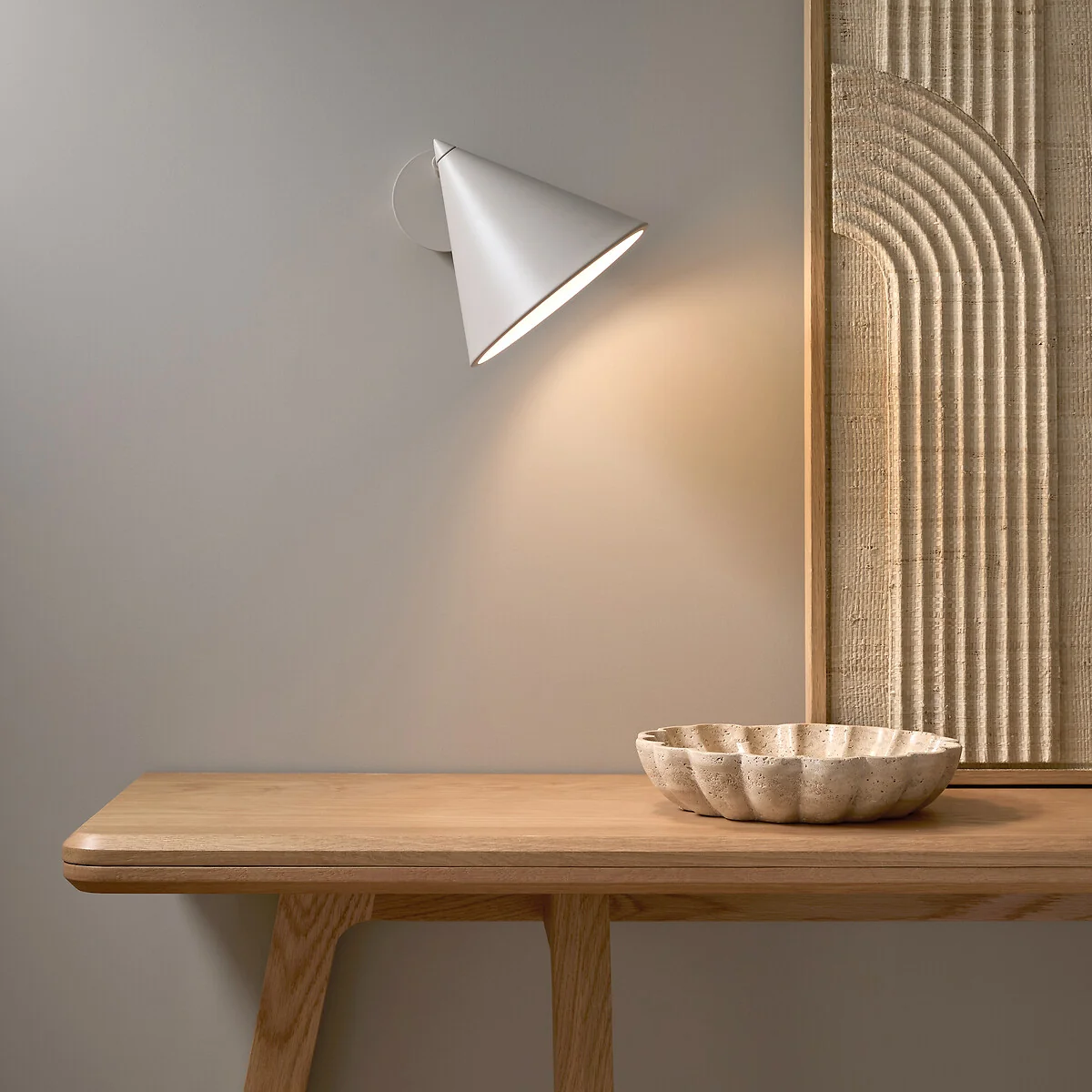 Moke Cone Metal Wall Light – image 2
