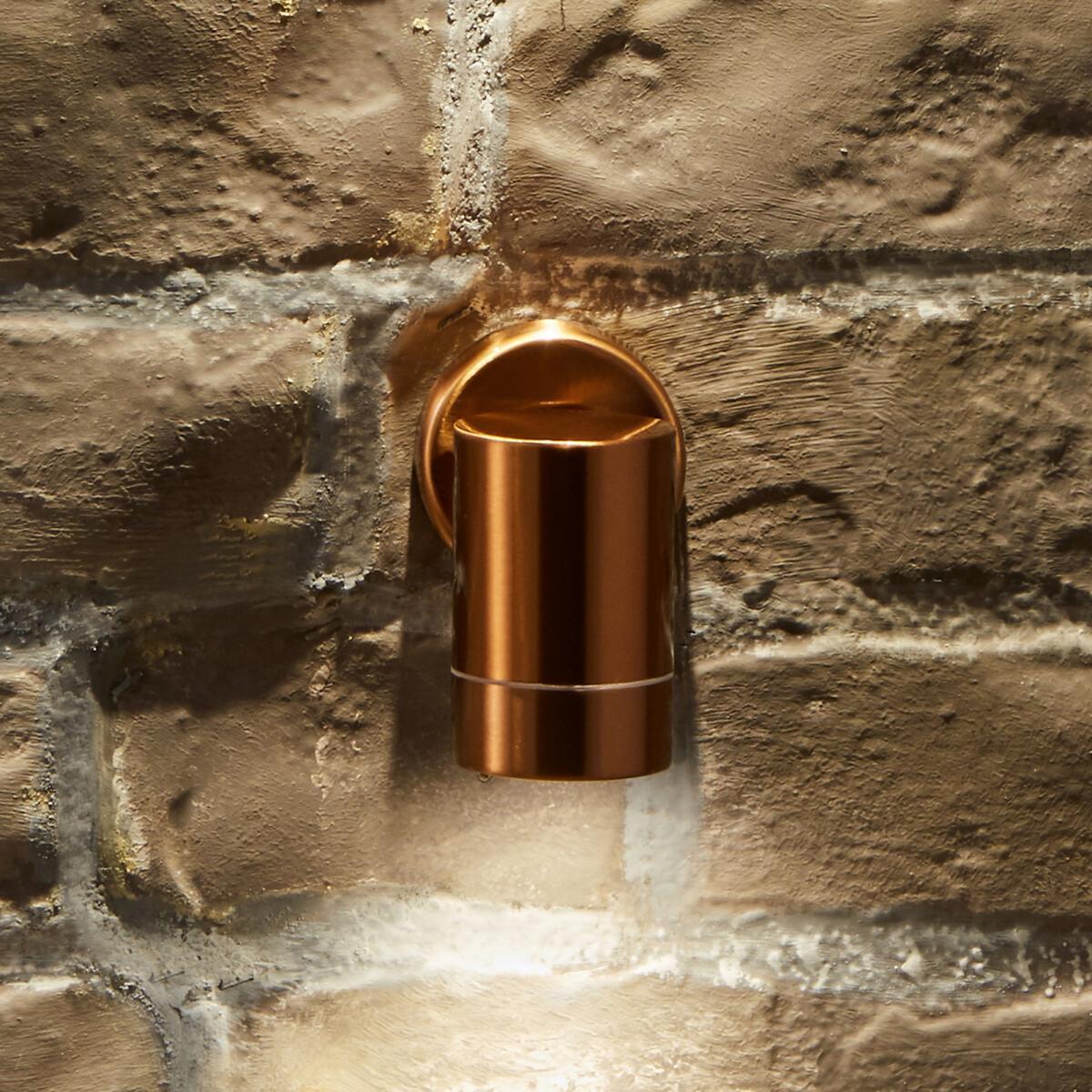 Copper Fixed Spot Outdoor Wall Light – image 2