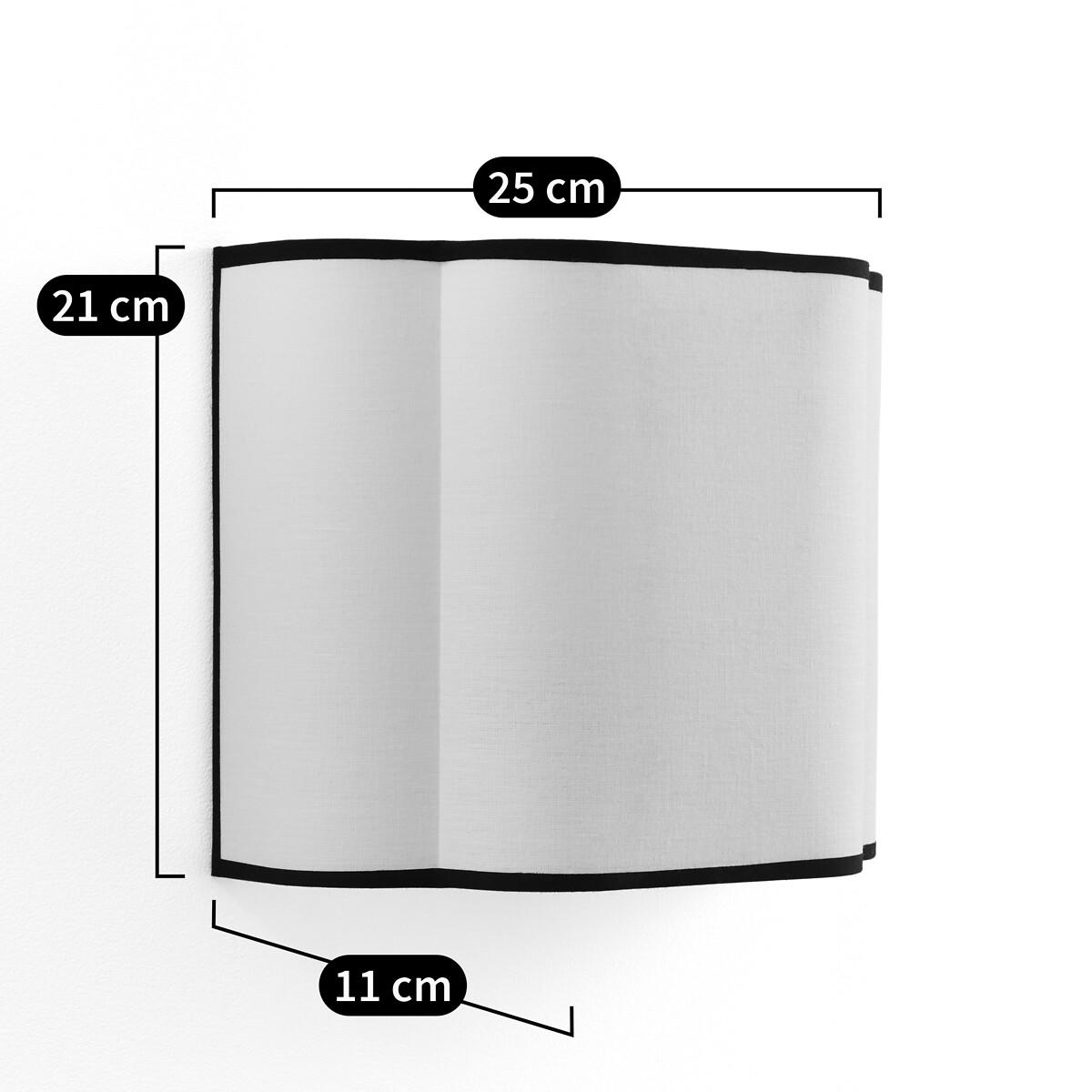 Suso Washed Linen Wall Light – image 8