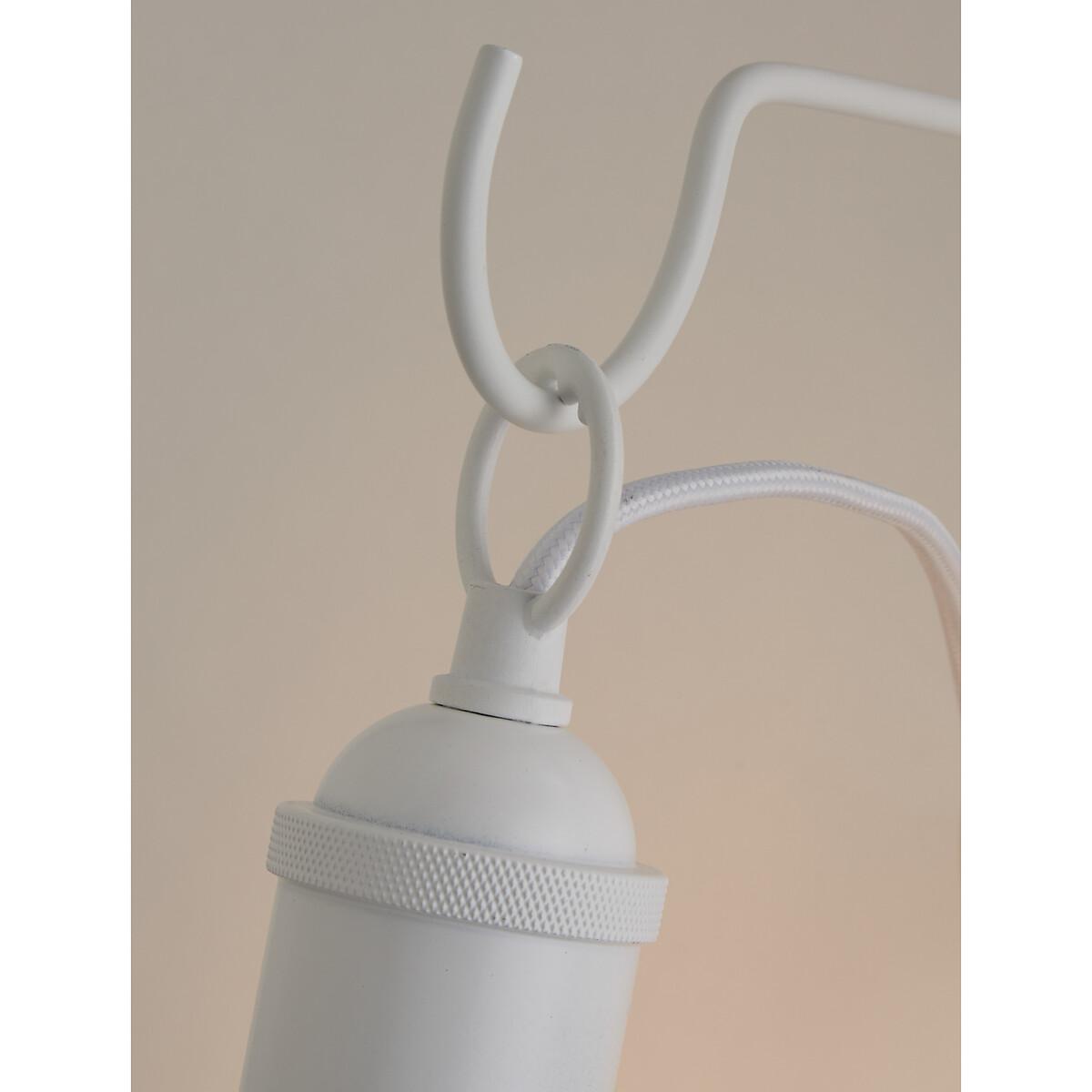 White Hanging Bulb Wall Lamp – image 3